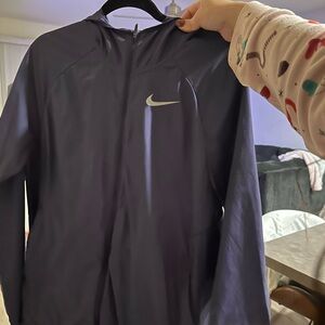 Nike Dark Blue Hooded Jacket